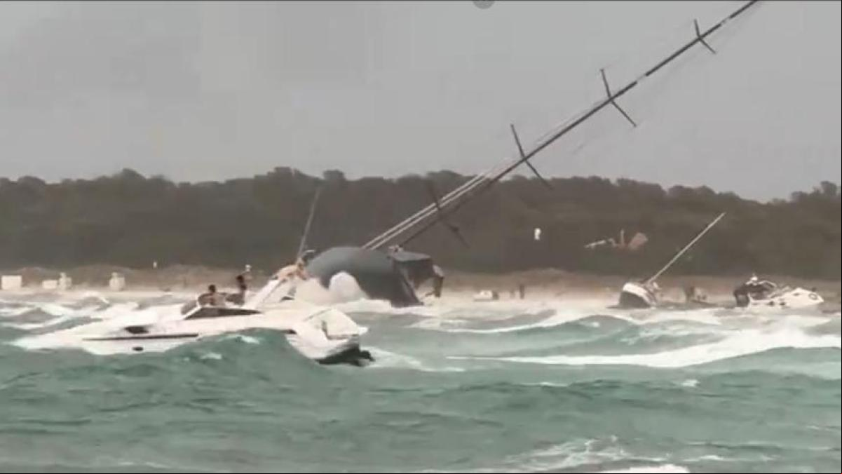 La odisea del pescador rescatado en Formentera: estuvo siete horas agarrado a un trozo del barco