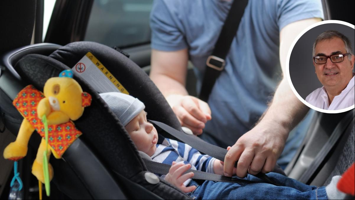 “Soy pediatra y nunca llevaría a mi hijo en el coche de esta forma”