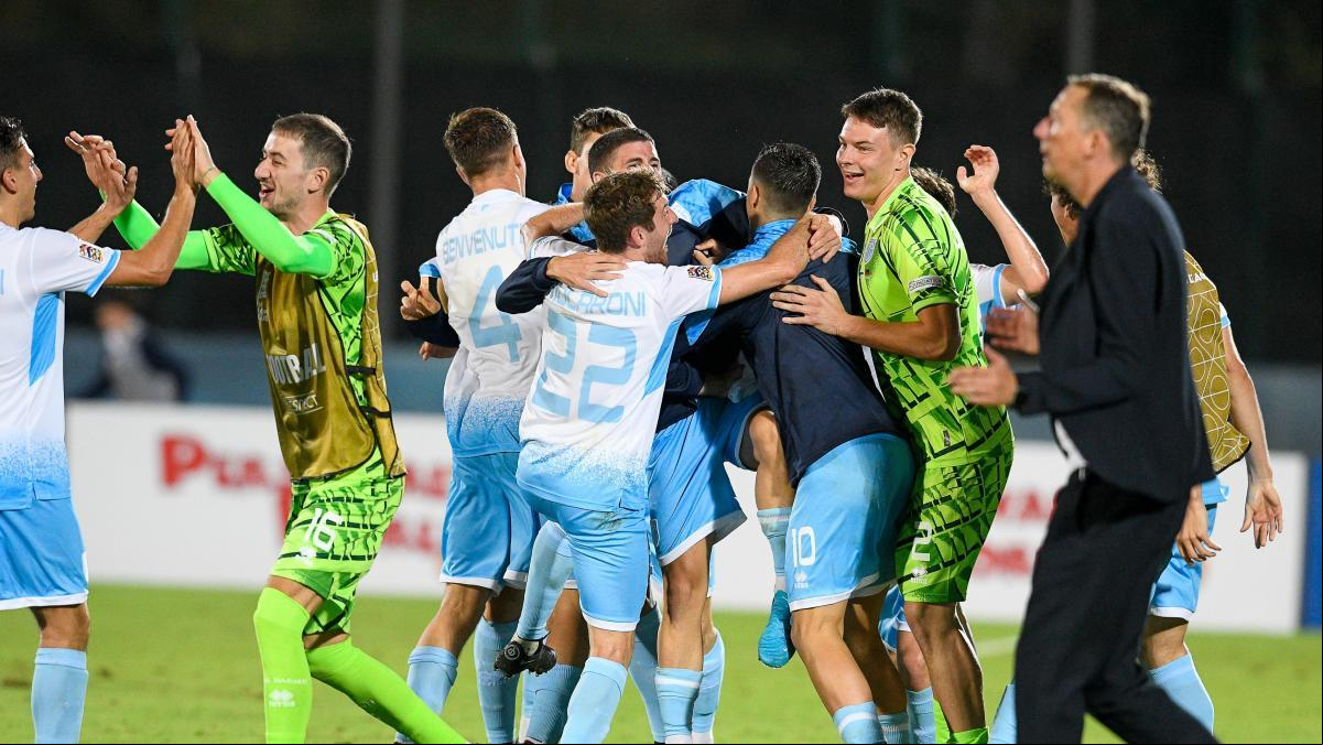 San Marino, la peor selección del mundo, logra su primera victoria oficial