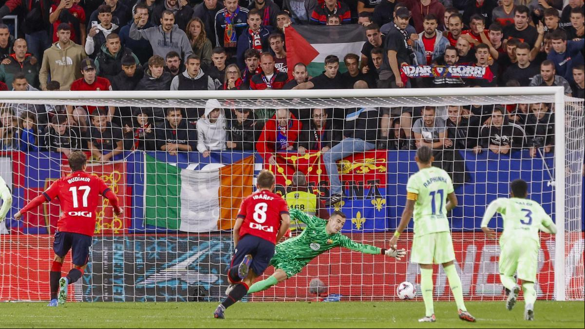 Apenas hay fechas libres para disputar el partido Barcelona-Osasuna