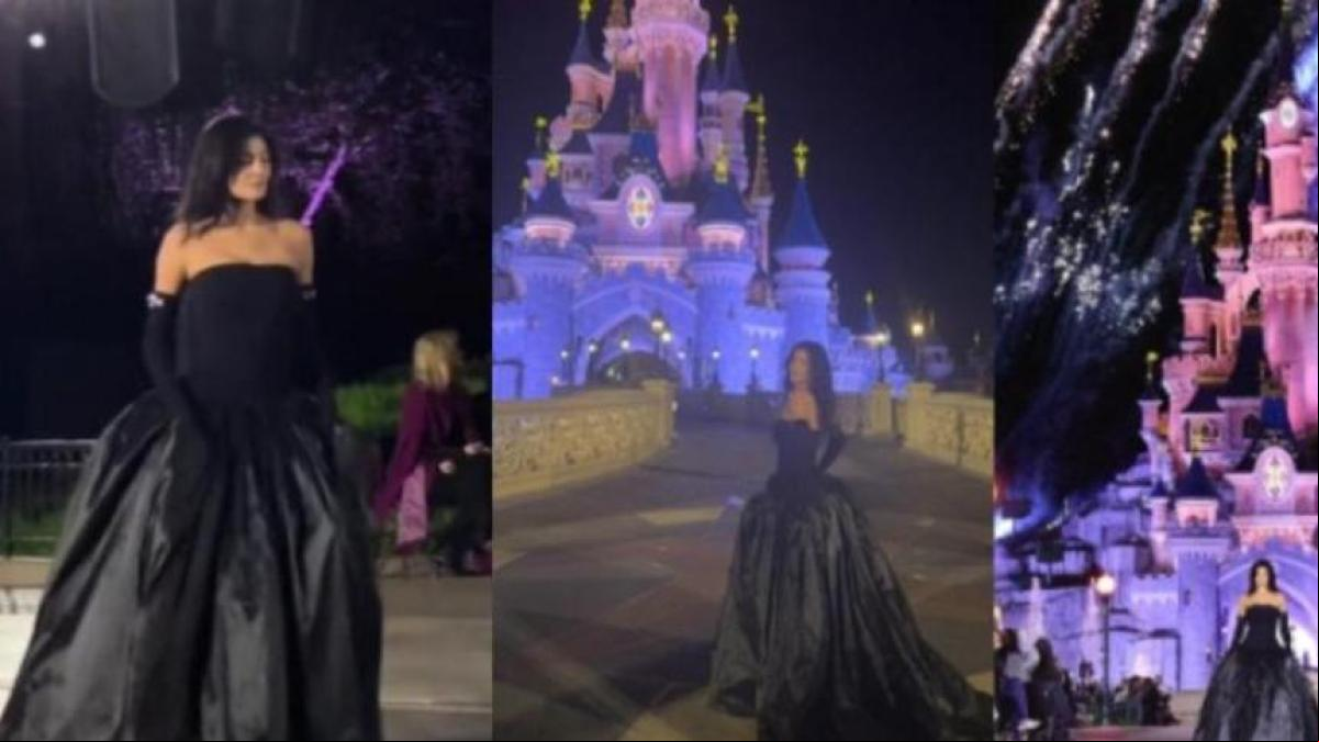 Kylie Jenner deslumbra en el desfile de Coperni en Disneyland París