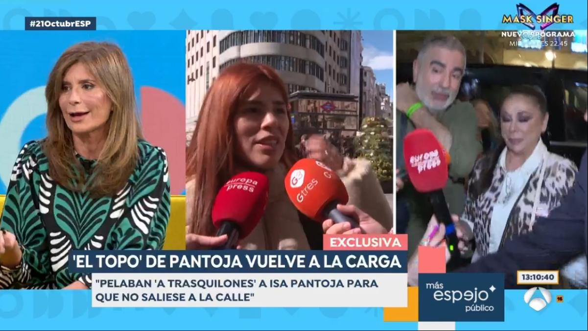 El topo de Cantora revela el tremendo episodio que sufrió Isa P.: “La pelaban a trasquilones para que no saliese a la calle”