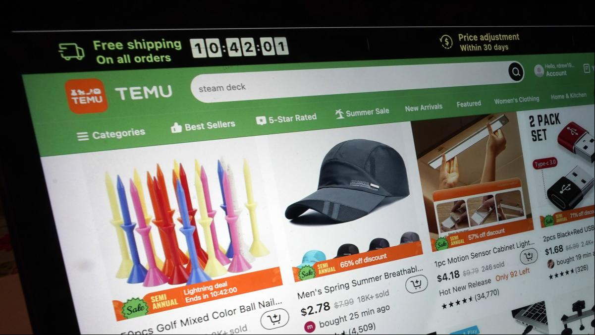 Bruselas investiga a la plataforma china Temu por la venta de productos ilegales
