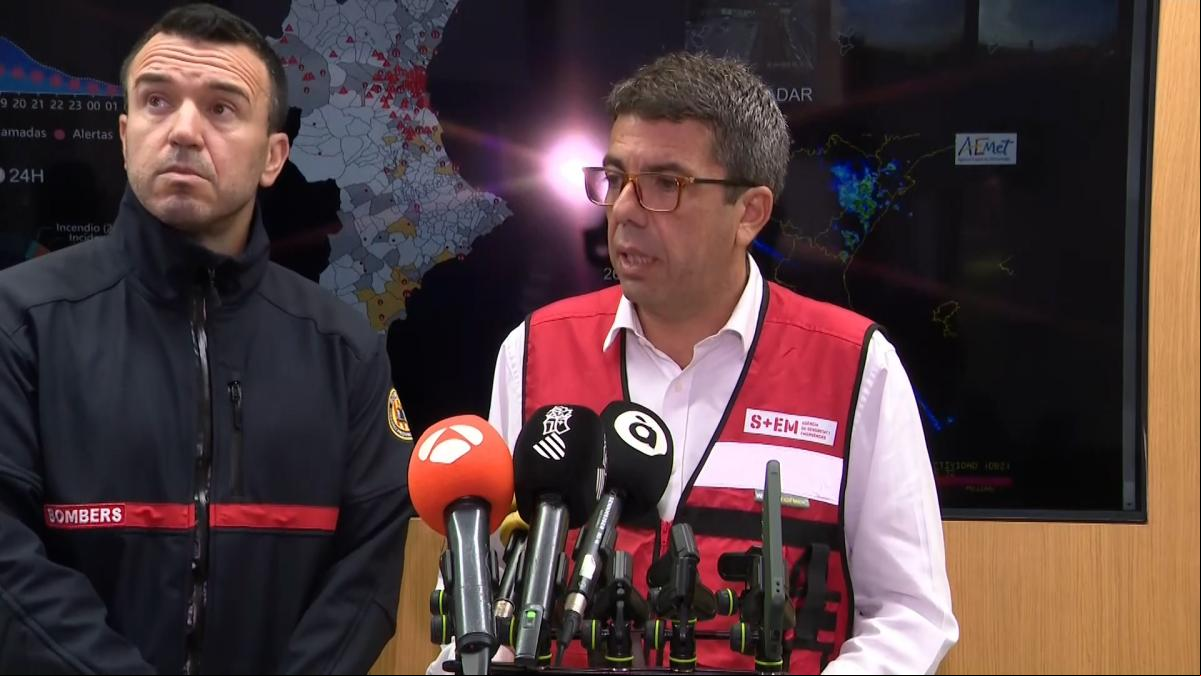 El PP de Valencia abona la tesis de que Mazón no estaba en el Cecopi cuando se lanzó la alerta