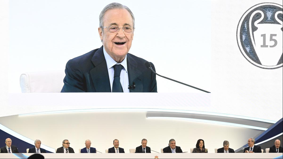 Florentino Pérez revalidará el cargo sin oposición