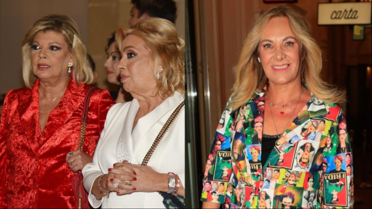 La reacción de Terelu Campos y Carmen Borrego a la noticia del cáncer de Belén Rodríguez: Es mi familia
