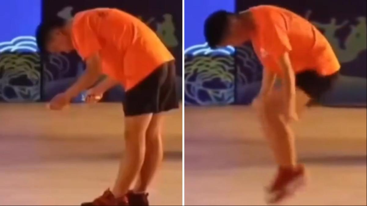 Un joven chino bate el récord de salto a la comba tras lograr 228 saltos en 10 segundos