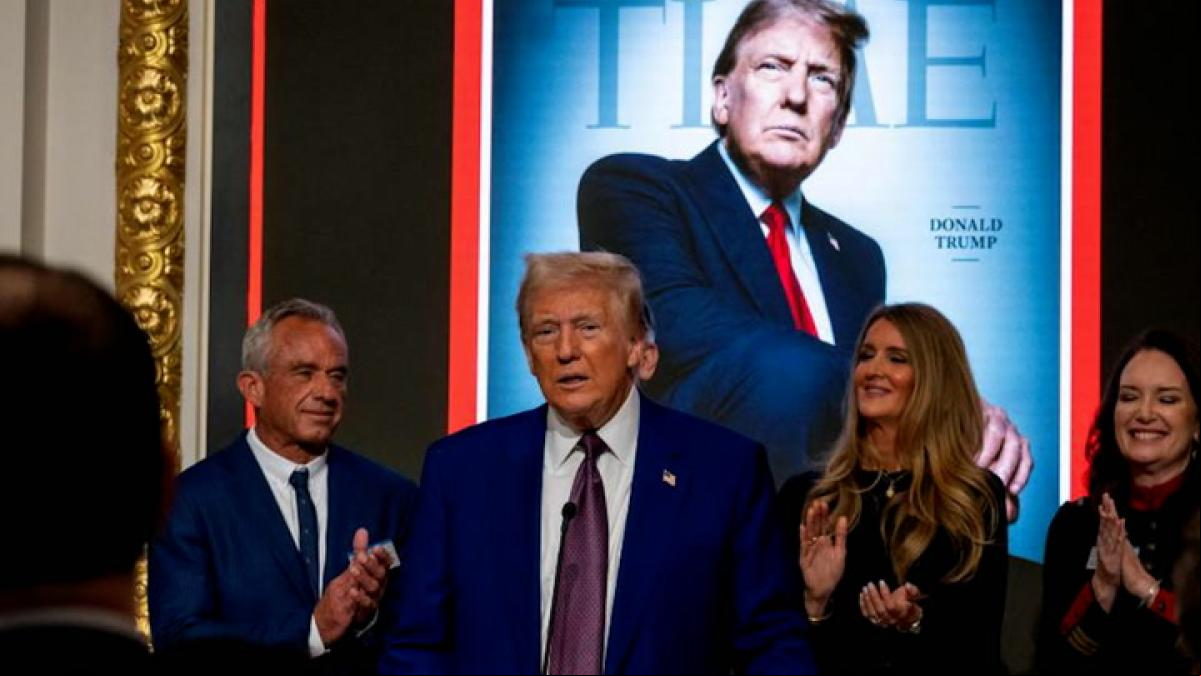 La revista Time nombra a Trump como “Persona del año”