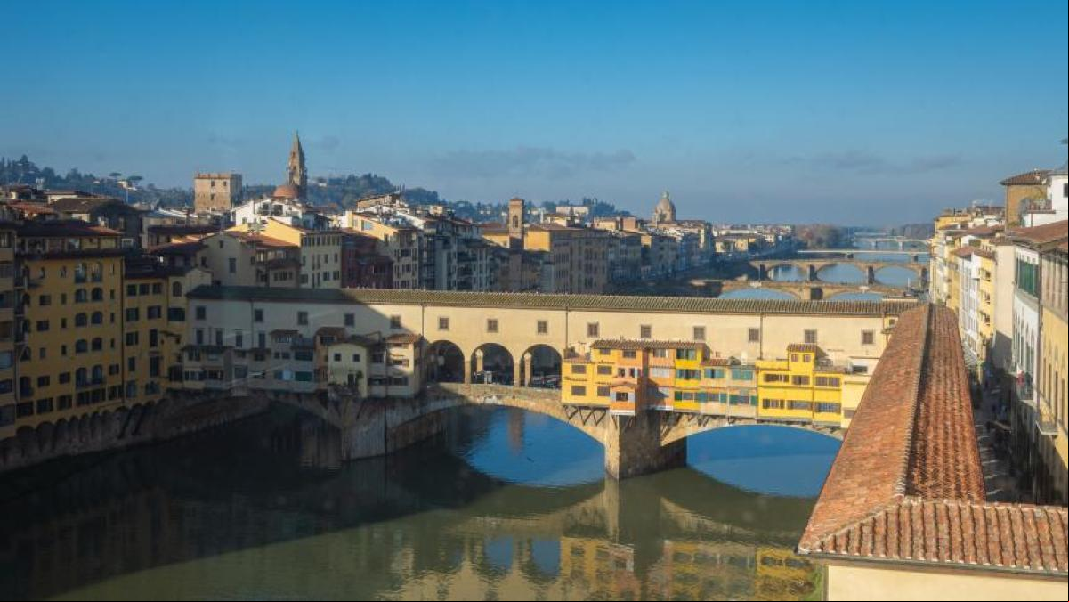 Un paseo por el cielo de Florencia: el corredor secreto de los Médici abre al público