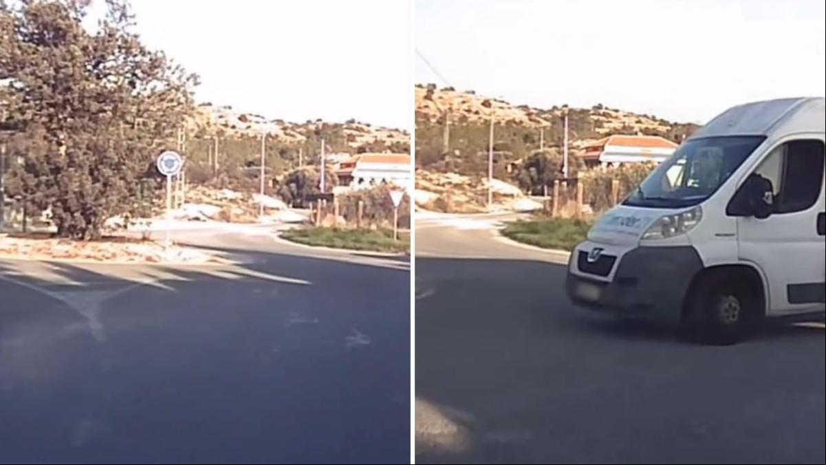 Toma una rotonda en dirección contraria en Almería y recrimina su actitud a otro conductor: “Es su pueblo y puede ir como quiera”