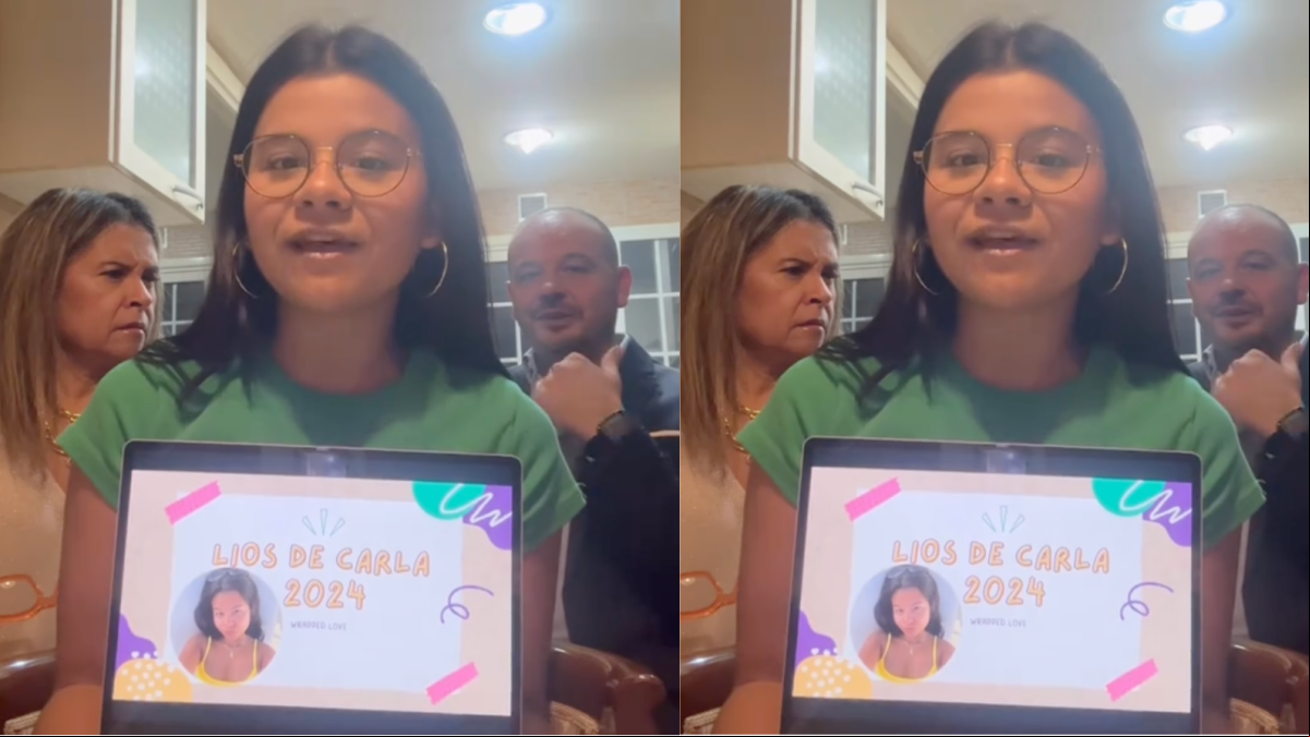 Una joven vuelve a hacer el recuento de sus ligues del año delante de sus padres: “Lo del roce se lo podía haber ahorrado”
