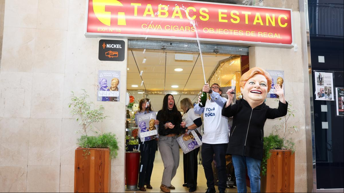 Reus se lleva el primer premio de la Grossa de Cap d’Any con el 44748