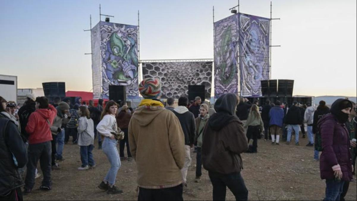 Rave ilegal en Ciudad Real