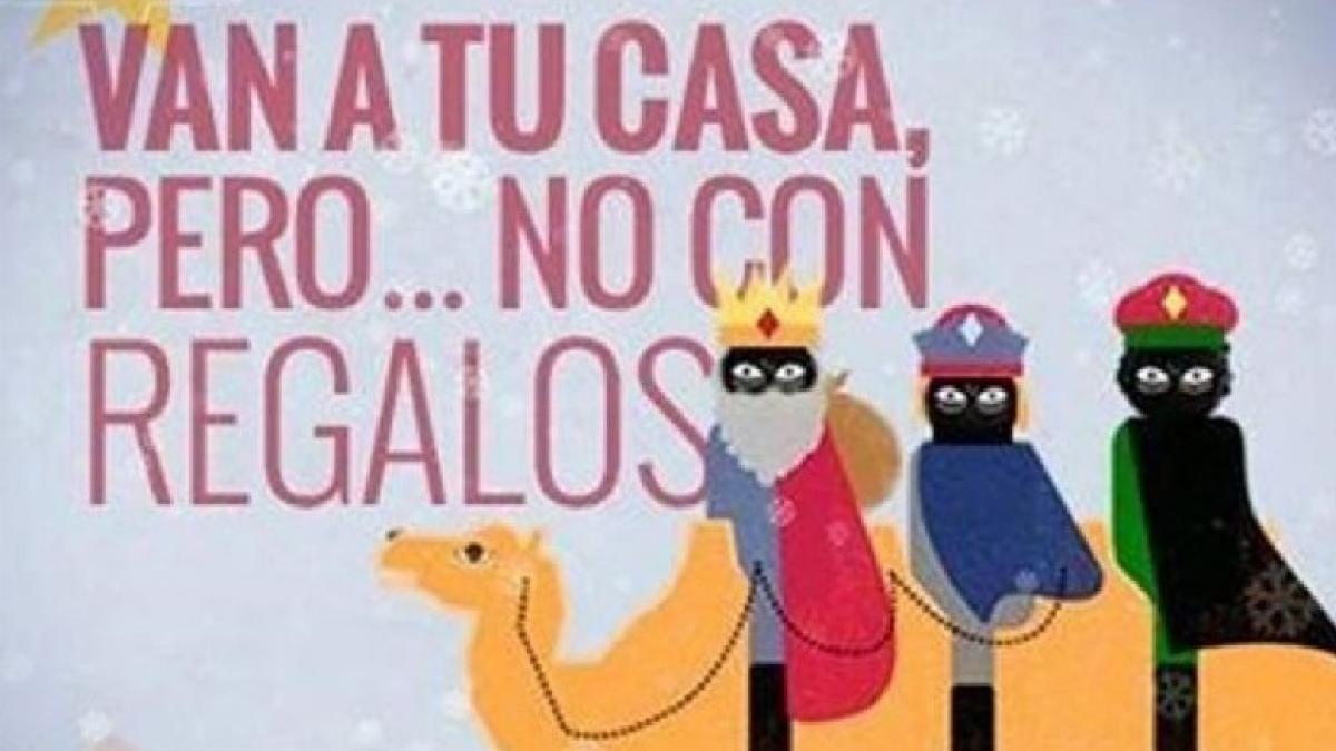 Polémica por un tuit de la Guardia Civil sobre los Reyes Magos, los tres negros y delincuentes
