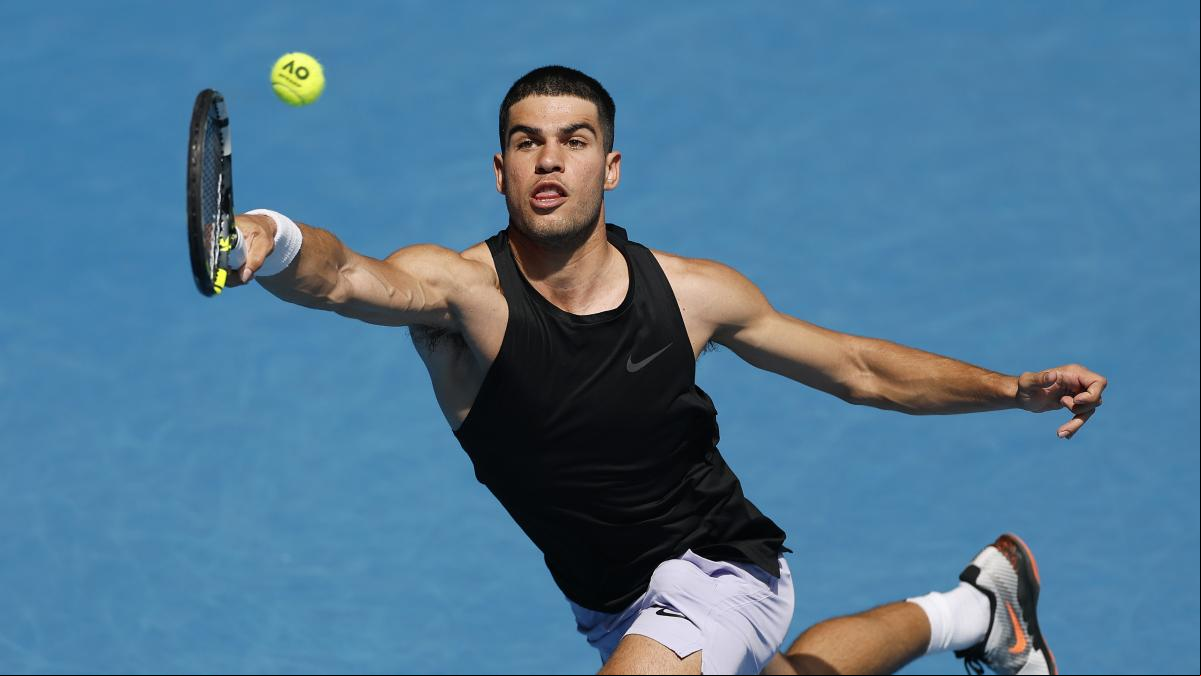 El camino de Alcaraz en el Open de Australia: divisa a Djokovic en cuartos