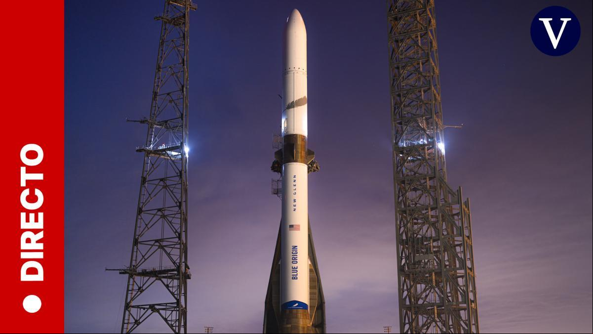 Blue Origin lanza por primera vez el cohete New Glenn, en streaming