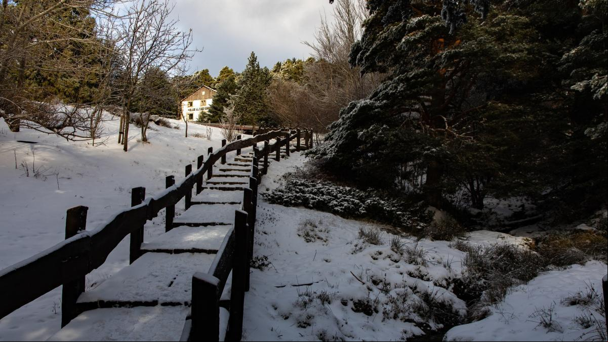 Llegan las nevadas a la sierra de Madrid