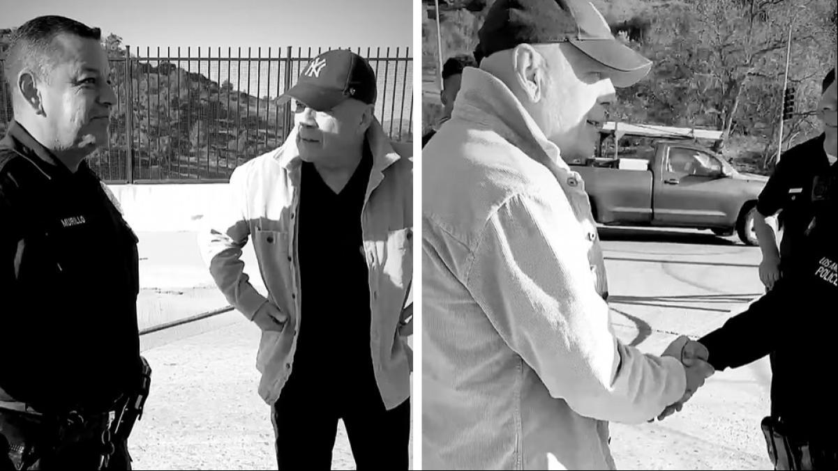 Bruce Willis reaparece para agradecer la labor de los bomberos en los dramáticos incendios de Los Ángeles