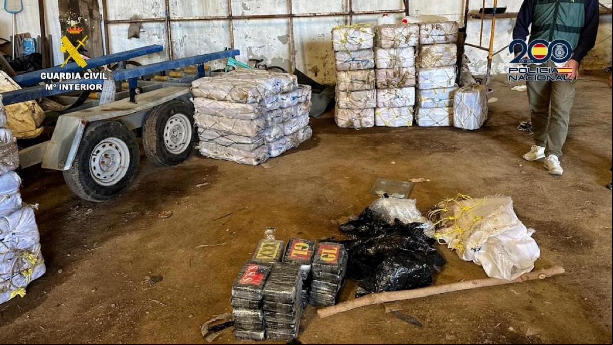 El Guadalquivir, la vía predilecta de los narcos para introducir cocaína en el país