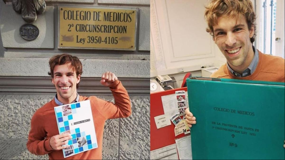 Wenceslao Moreno, médico con parálisis cerebral: “Estuve dos veces a punto de dejar la carrera, pero mi amor por la medicina es más fuerte”
