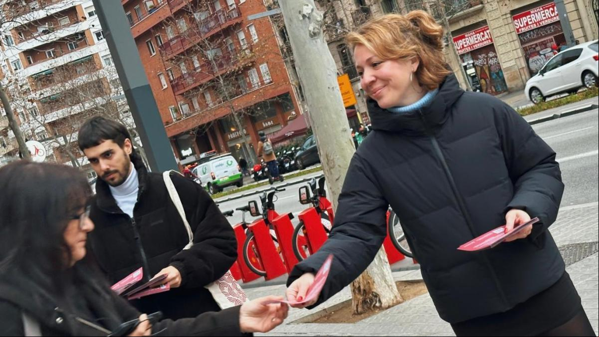 Los comunes llevan a la calle la defensa de la reserva del 30% para vivienda protegida