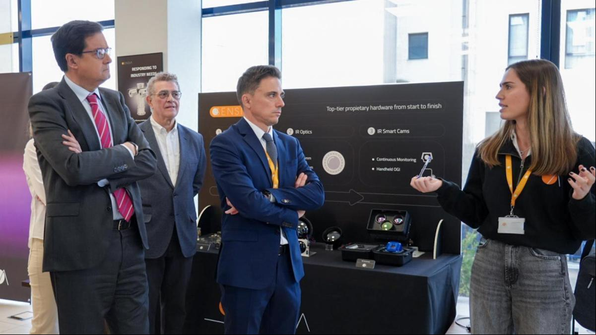 Óscar López anuncia la tercera inversión de la SETT en la empresa de fotodetectores Sensia