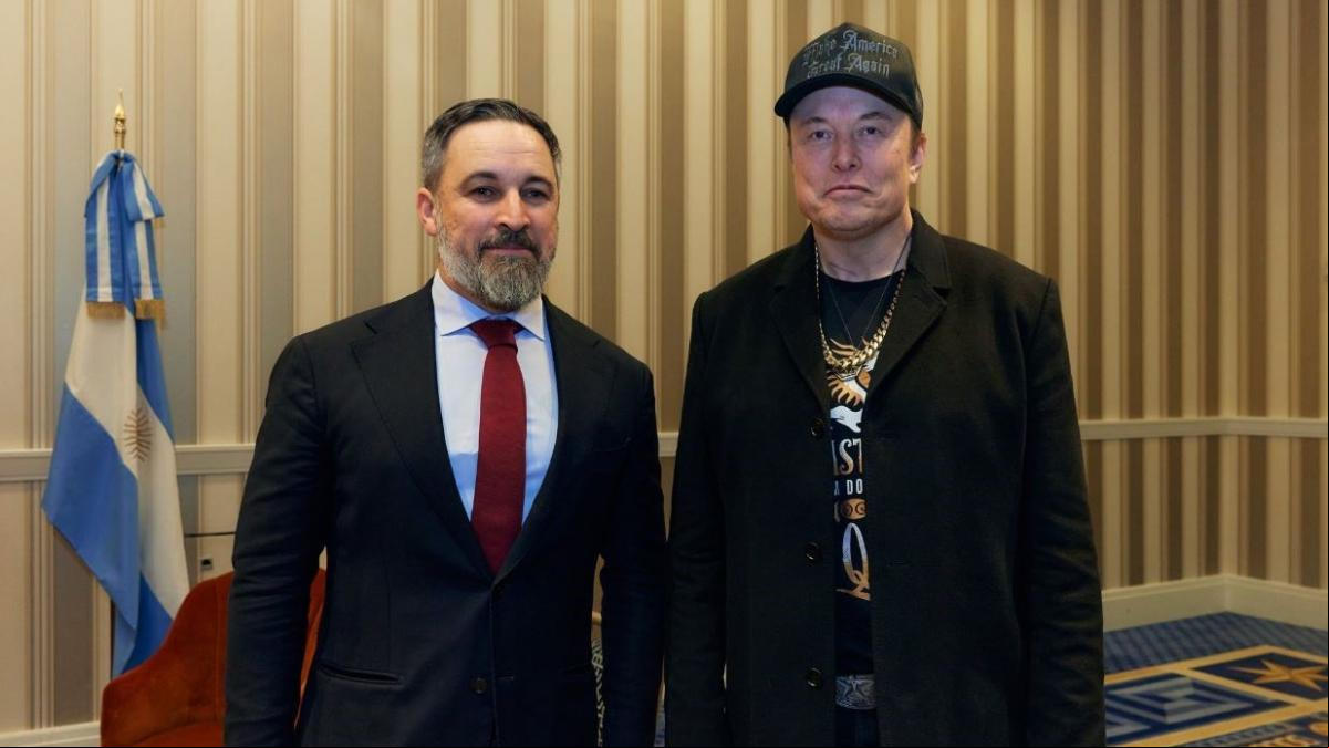 Abascal agradece a Musk en persona “haber devuelto la libertad” a X