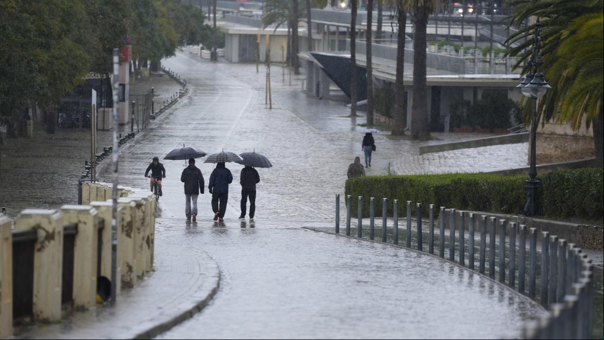 Récord histórico de lluvias en marzo en Huelva y Sevilla, el segundo en Andalucía desde 1961