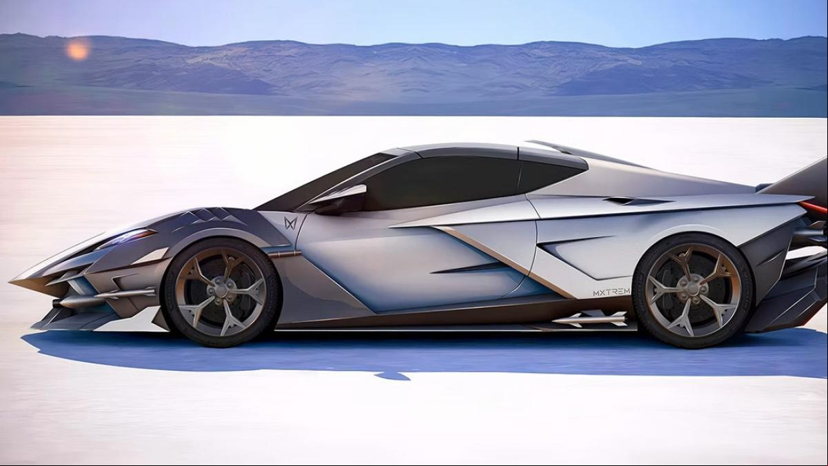 El espectacular Corvette que parece un avión de combate sobre ruedas