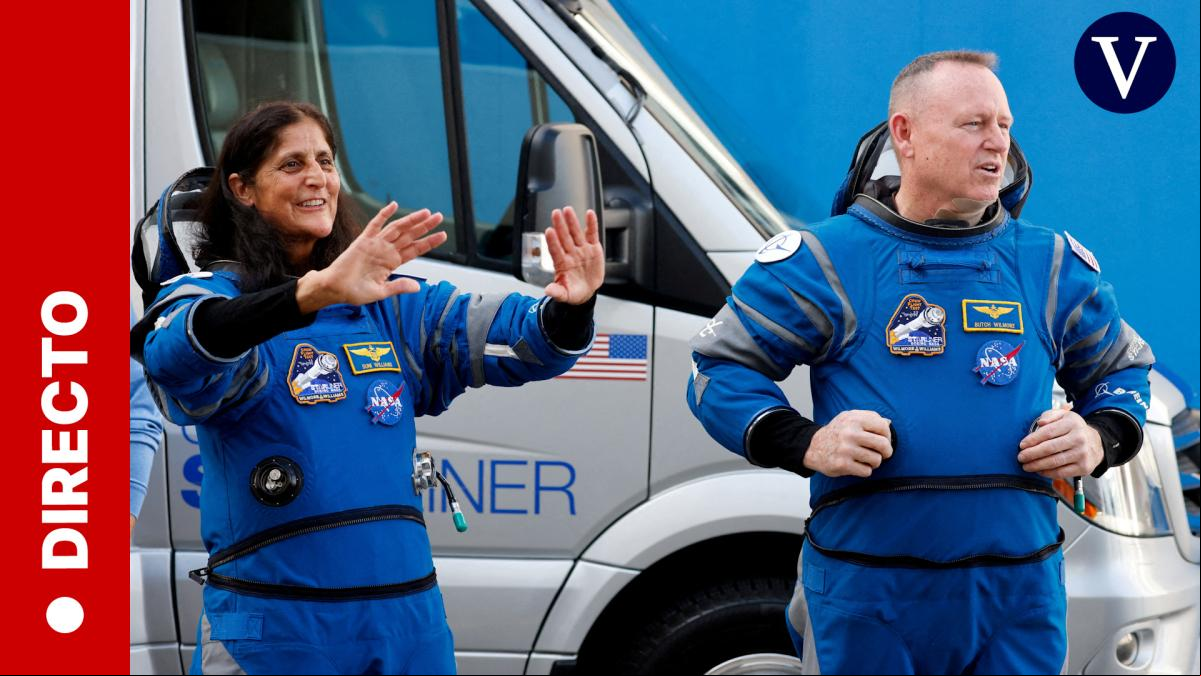 Los astronautas atrapados en la Estación Espacial Internacional regresan a la Tierra, en streaming