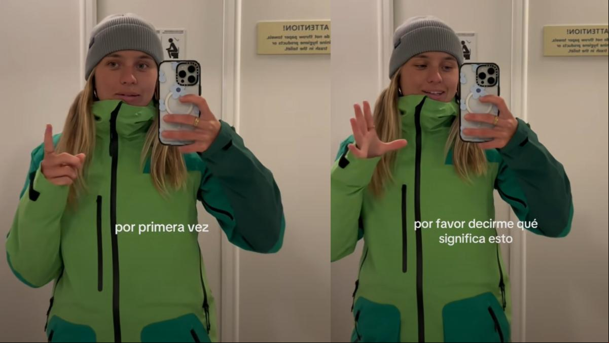 Una joven española entra por primera vez en un lavabo de Islandia y se queda alucinando con un cartel: “Por favor, decidme que significa esto”