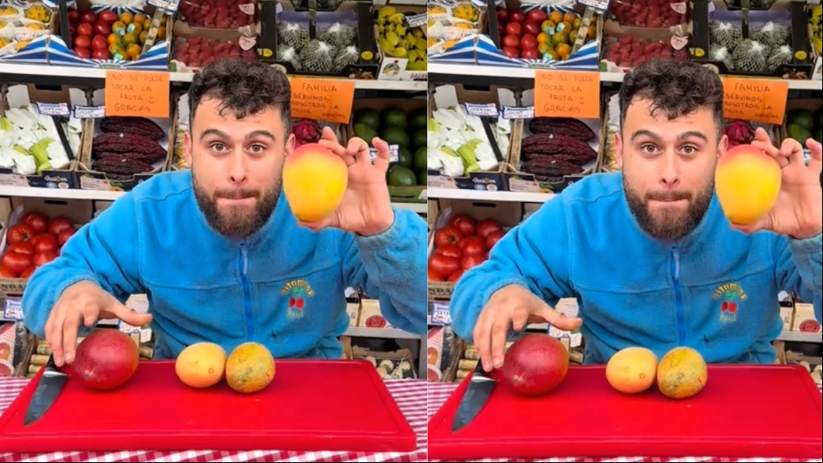 Un frutero desvela cuál es mejor mango de todo el mundo: “Diez de diez”