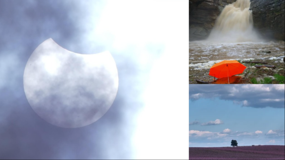 La cascada de la Foradada, la floración de Aitona y el eclipse solar parcial, mejores fotos de marzo