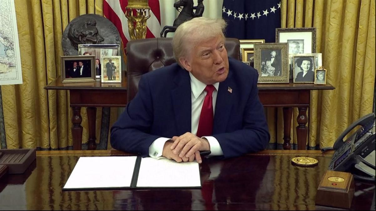 Trump afirma que le encantaría competir contra Obama para un posible tercer mandato