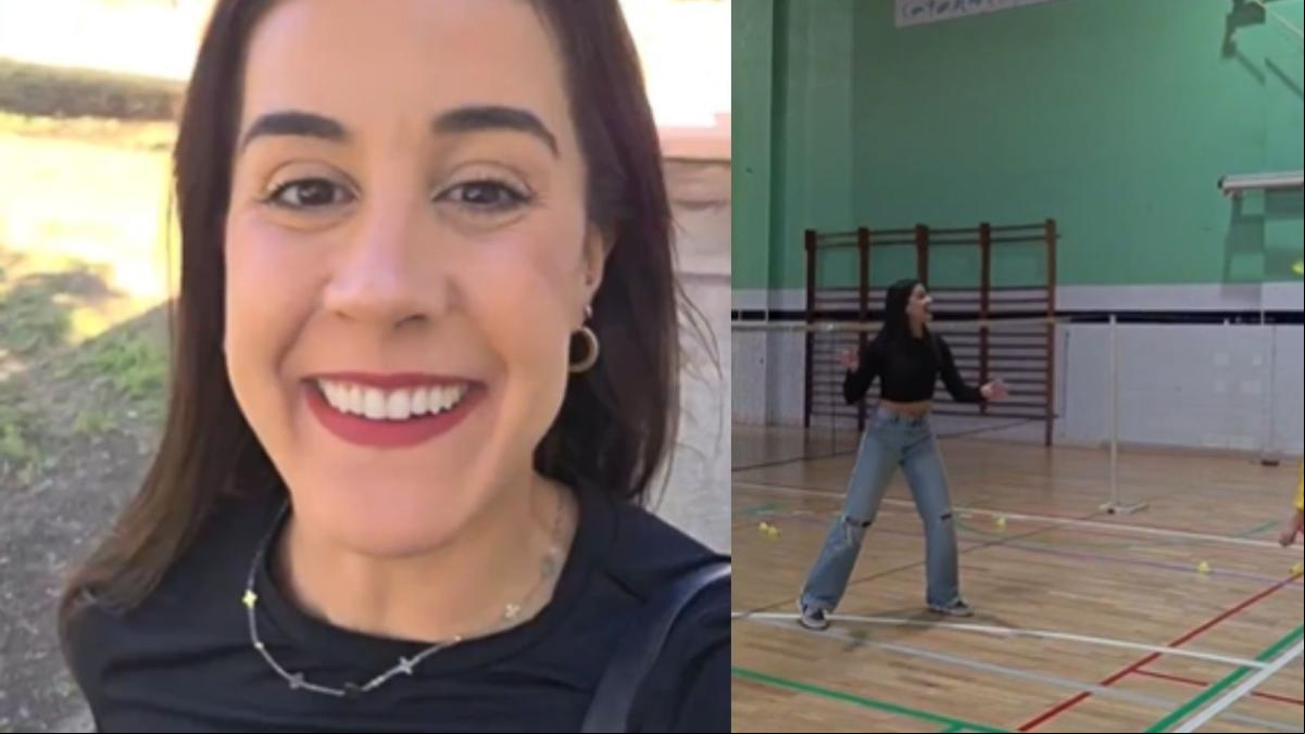 Carolina Marín lleva a su ahijada al pabellón donde empezó su historia en el bádminton: “La cara de ilusión”
