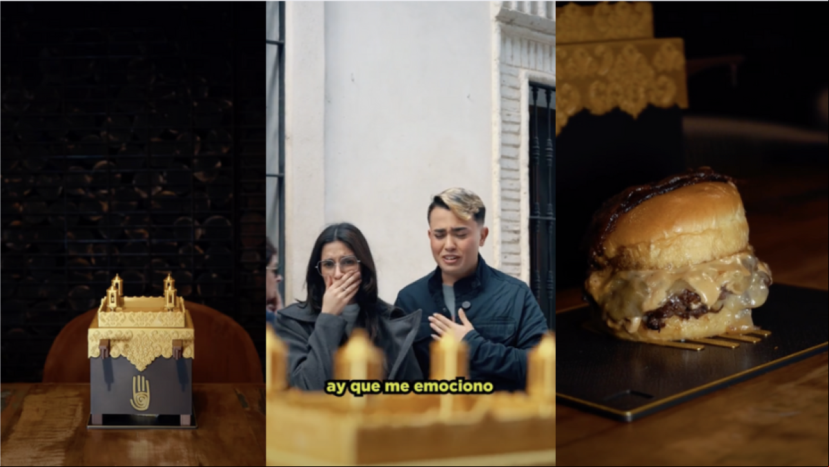 La hamburguesa inspirada en Semana Santa que huele a incienso: “Me la compraría solo por la caja”