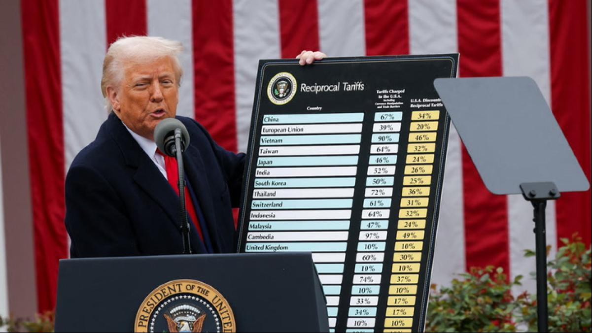 Donald Trump castiga al mundo con aranceles recíprocos
