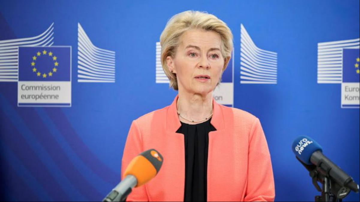 Von der Leyen sobre los nuevos aranceles de Trump: “Son un gran golpe para la economía mundial