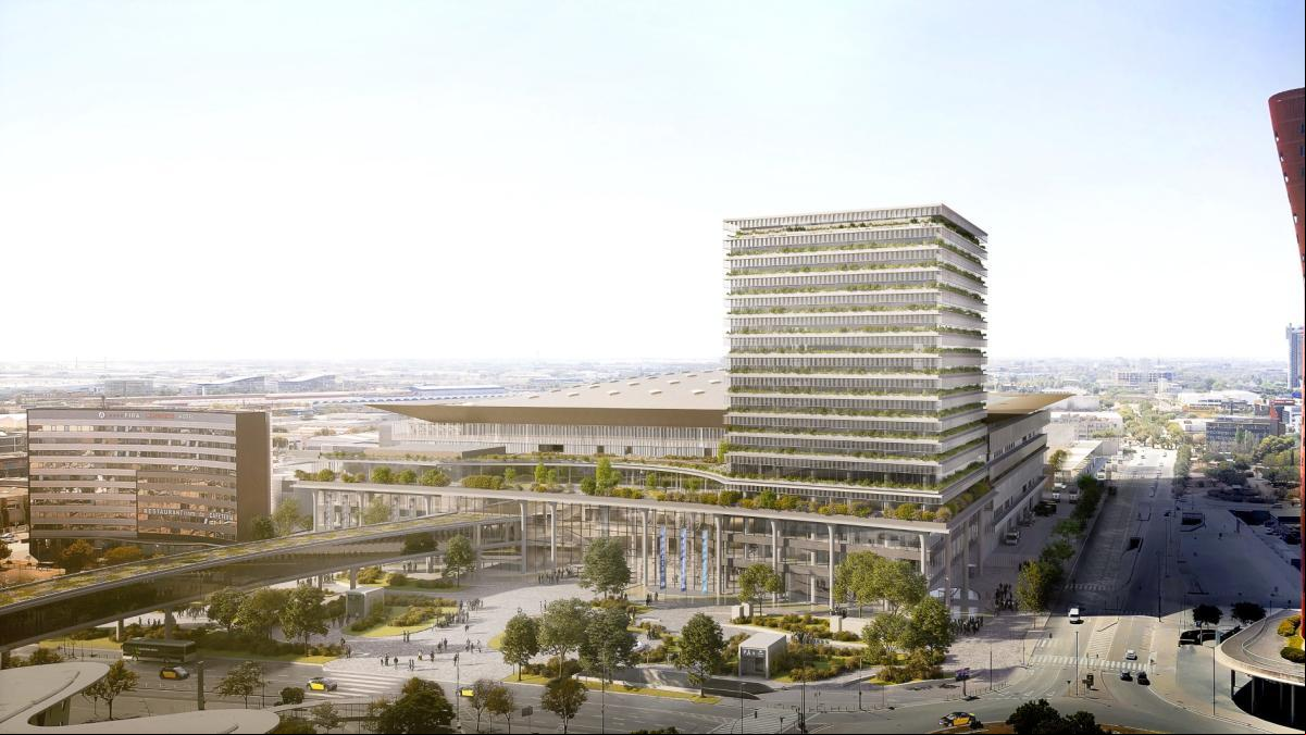 El concurs pel Hall Zerode la Fira, a la recta final