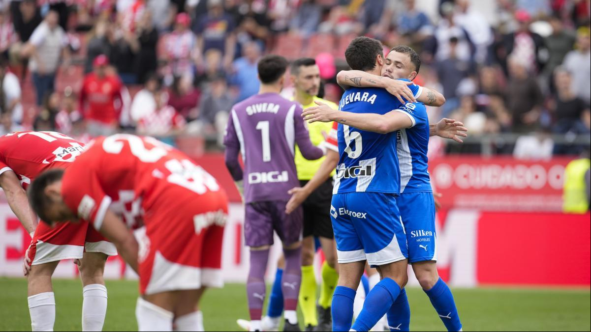 El Alavés condena al Girona a sufrir por el descenso