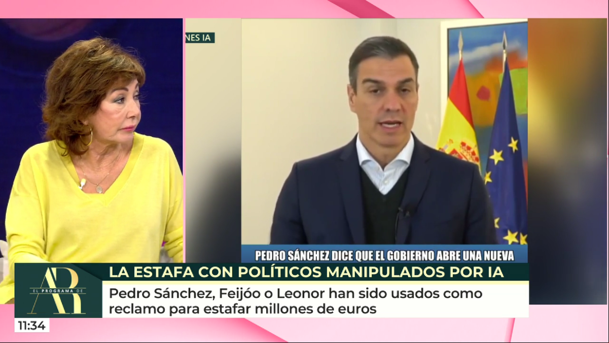 Ana Rosa Quintana estalla contra la Inteligencia Artificial por las estafas: “A mí me ha pasado”