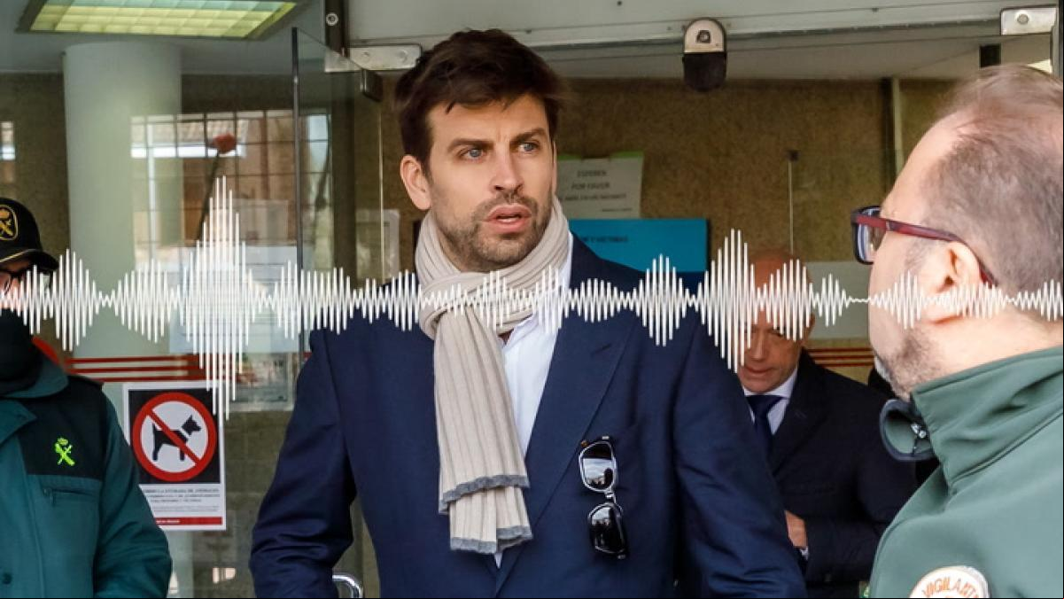 Así es el audio de Piqué llorando en el juicio por el caso de la Supercopa Así es el audio de Piqué llorando en el juicio por el caso de la Supercopa