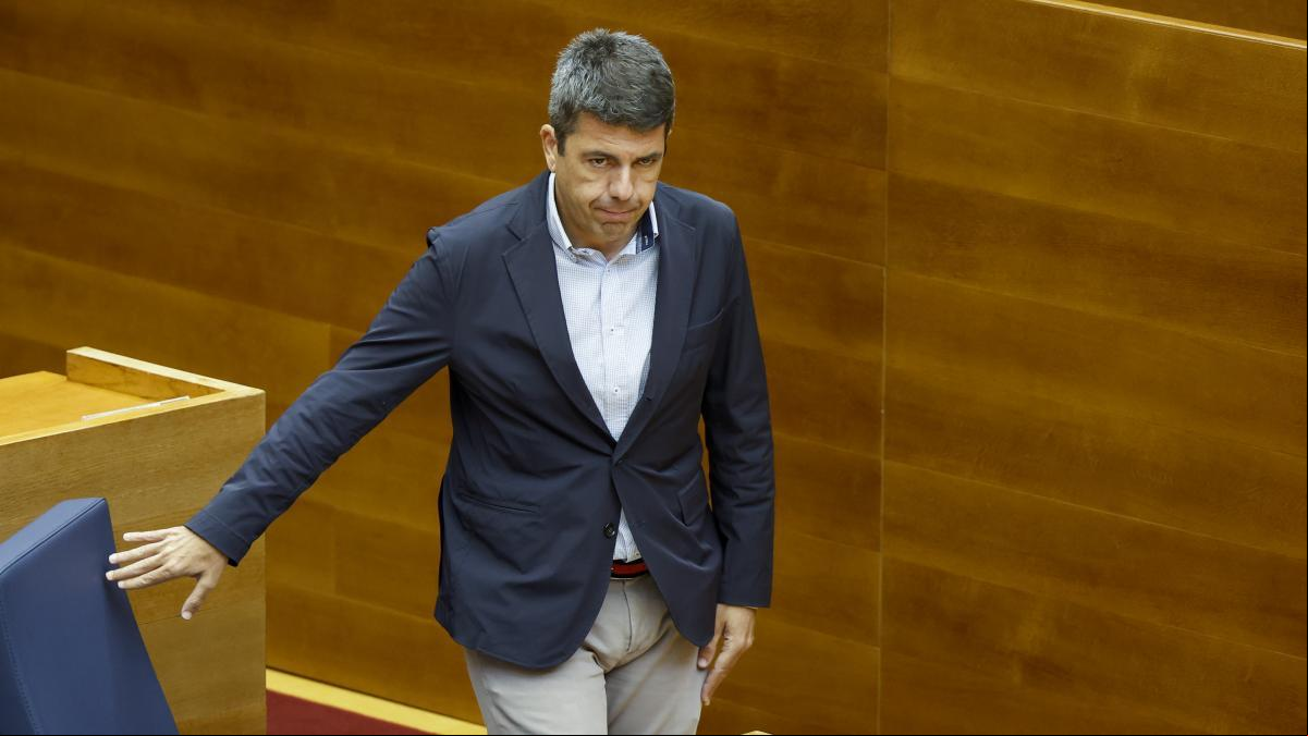 Toda la actividad política valenciana se supedita al futuro de Carlos Mazón