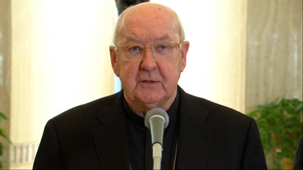 El anuncio de la muerte del papa Francisco