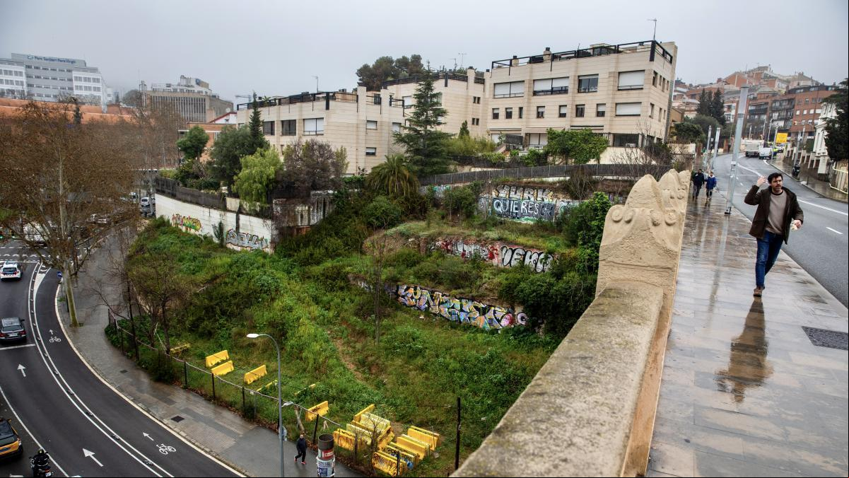 Las máquinas arrancan la transformación de Vallcarca