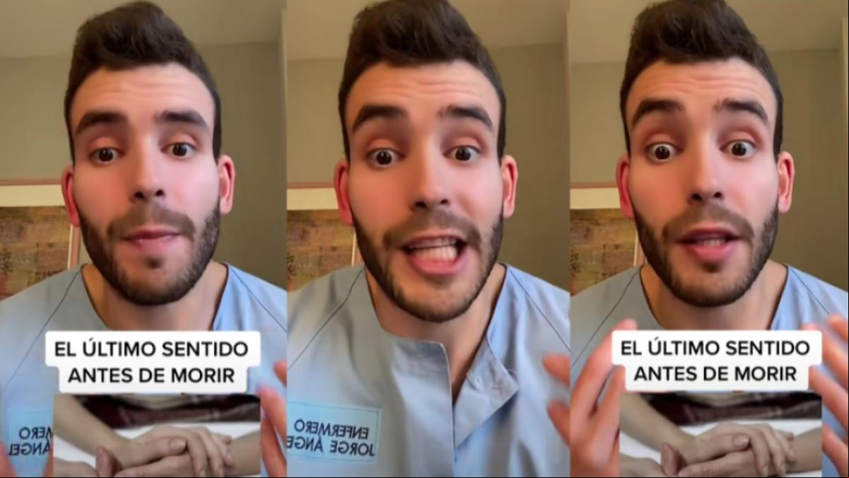 El enfermero Jorge Ángel revela cuál es el último sentido que se pierde antes de morir: Se entra en un estado de inconsciencia