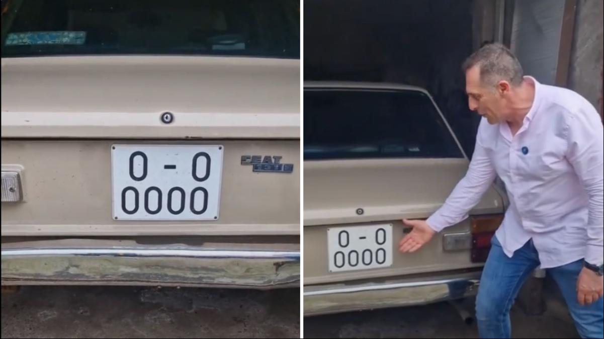 El legendario taxi de Asturias con la matrícula más única de España y su increíble historia: “Le ofrecieron un Audi nuevo a cambio y dijo que no”