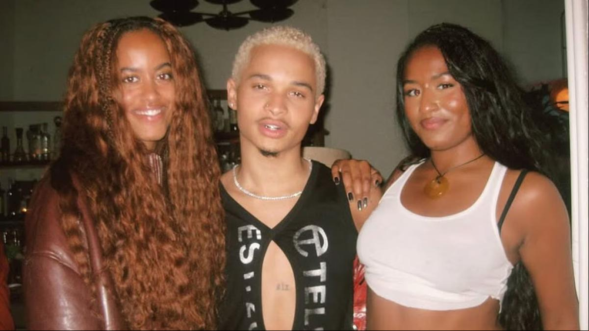 Malia Obama y Sasha Obama aparen en una fiesta del músico Destin Conrad