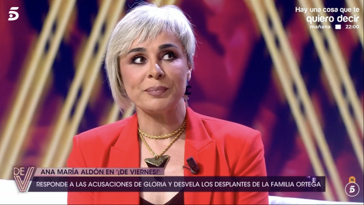 Ana María Aldón confiesa en ¡De Viernes! el motivo que provocó su distanciamiento con Gloria Camila: “Siento la necesidad de desahogarme”