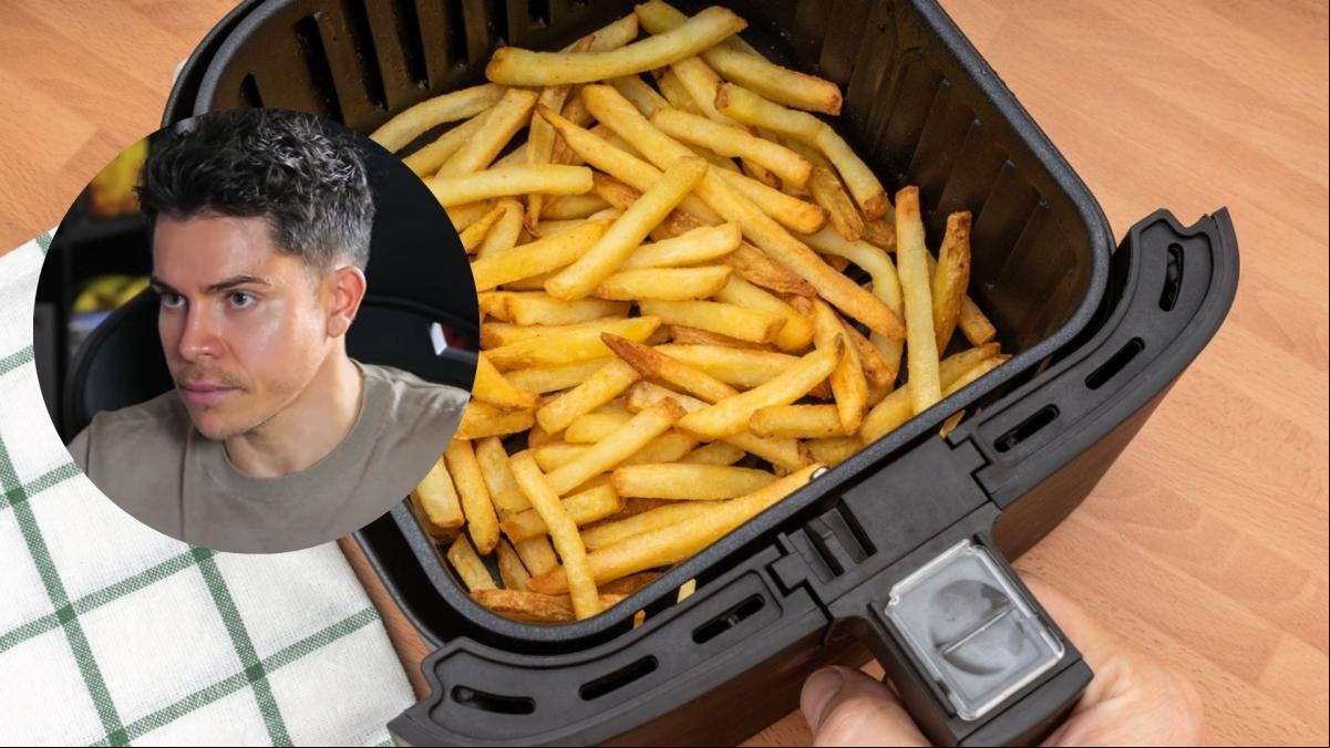 Roberto Vidal, nutricionista: “Es probable que en una sartén se produzcan más componentes cancerígenos que en una freidora de aire o un horno porque la comida está en o directo”